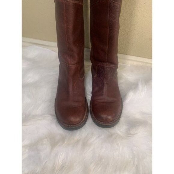 TIMBERLAND Earthkeepers Cabots 20697 Size 6.5  Brown Leather Boots - Picture 3 of 12